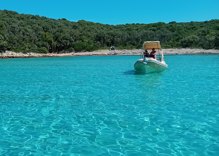 Pernastica bay on Silba island